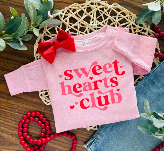 Sweet Hearts Club on Pink