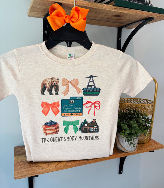 The Great Smoky Mountains - Girl Collage