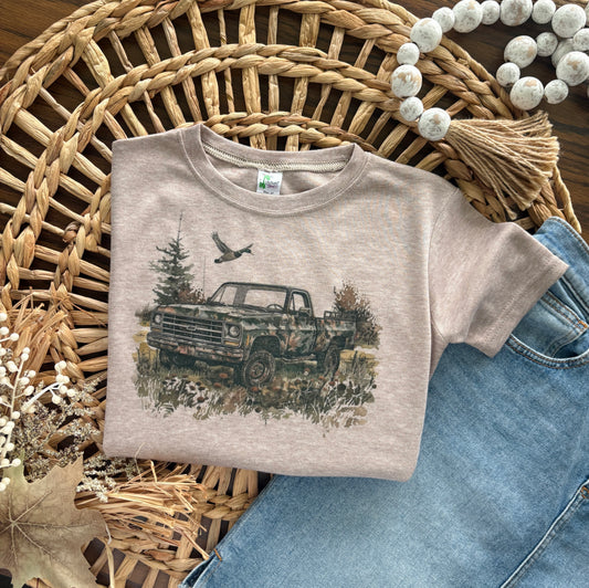Camo Hunting Truck