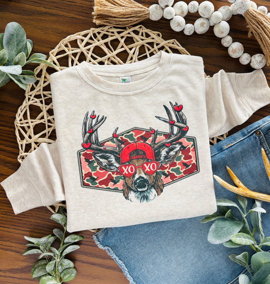 Valentine Deer XOXO