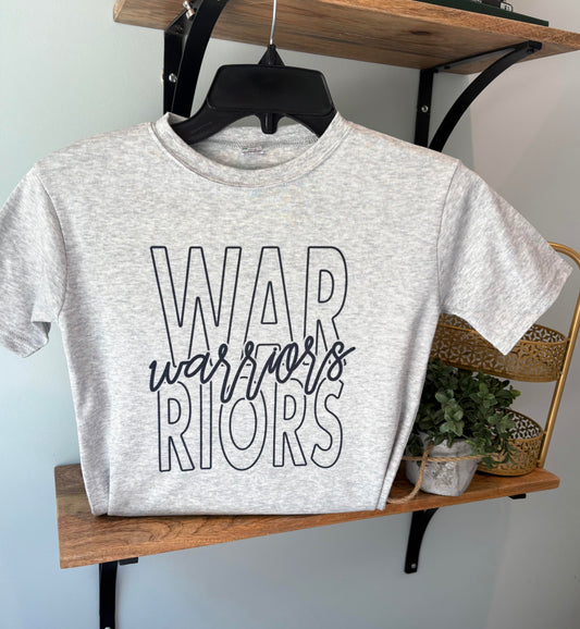 Warriors on Grey