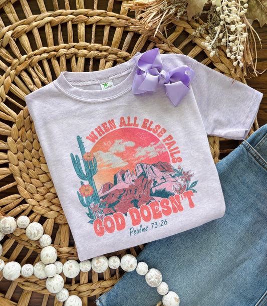 When All else Fails, God Doesn’t