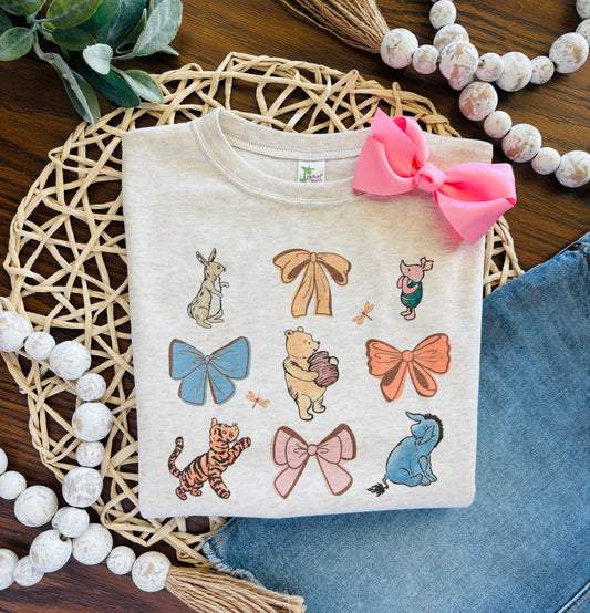 Classic 1926 Winnie the Pooh Bows Collage