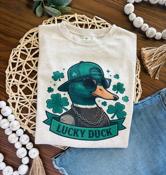 St Patricks Day Lucky Duck