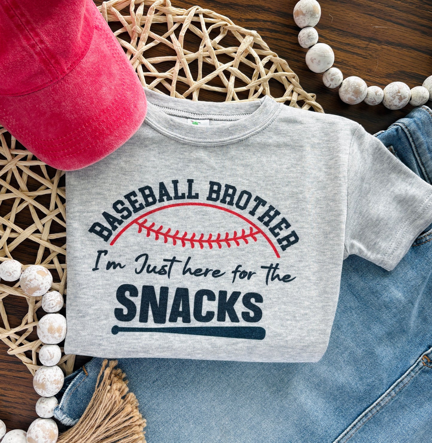 Baseball Brother, Here for the Snacks