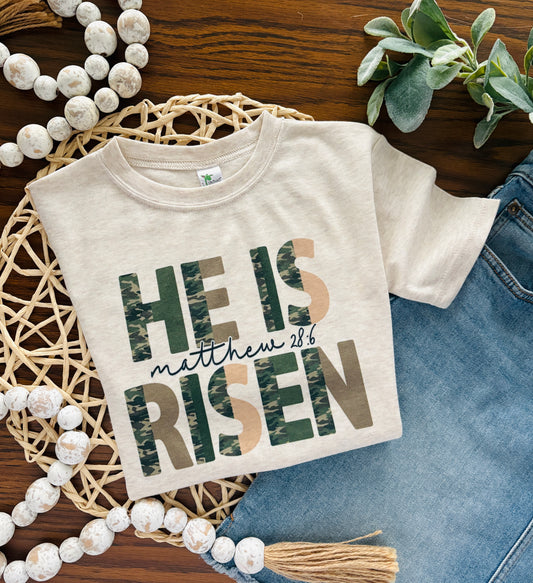 Camo He is Risen