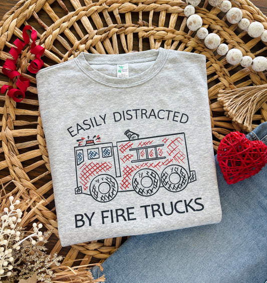Easily Distracted by Fire Trucks