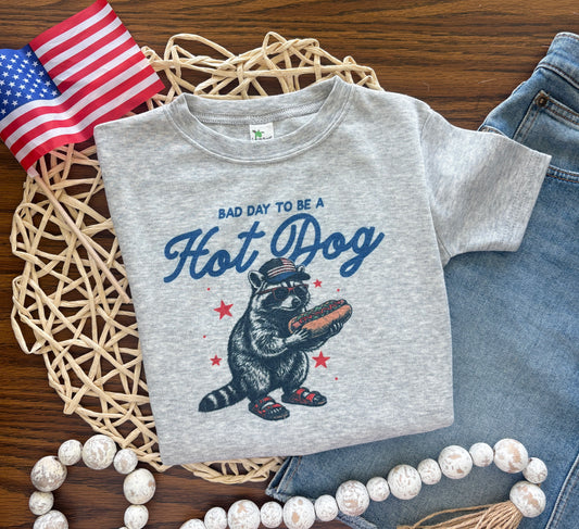 Bad Day to be a Hot Dog Raccoon
