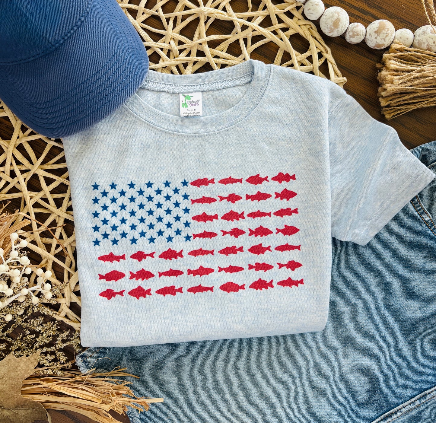 USA Fish Flag