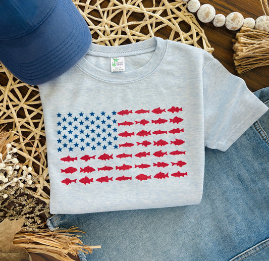 USA Fish Flag