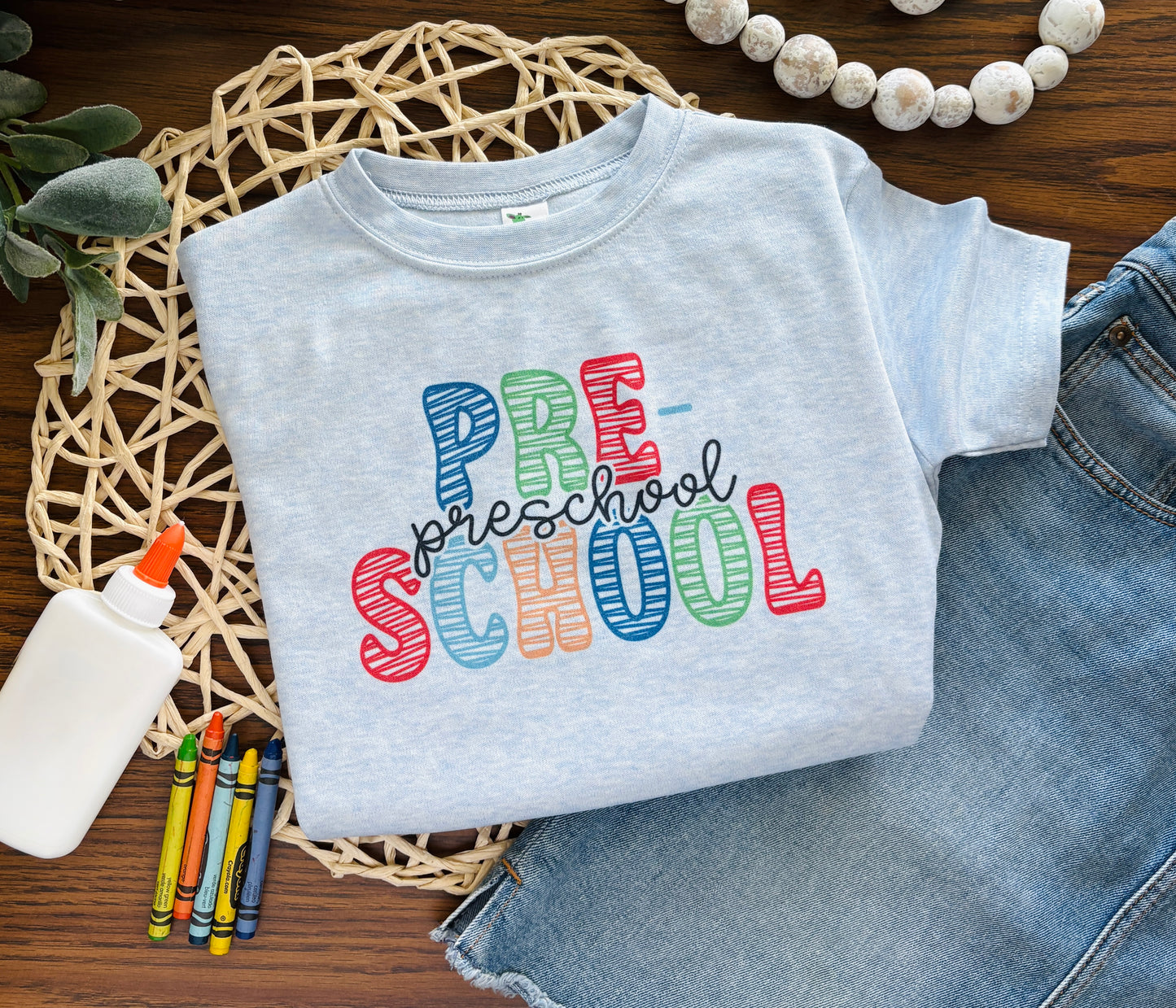 Sketch School Grade Primary Colors - Preschool, Kindergarten, 1st, 2nd, 3rd, 4th, 5th