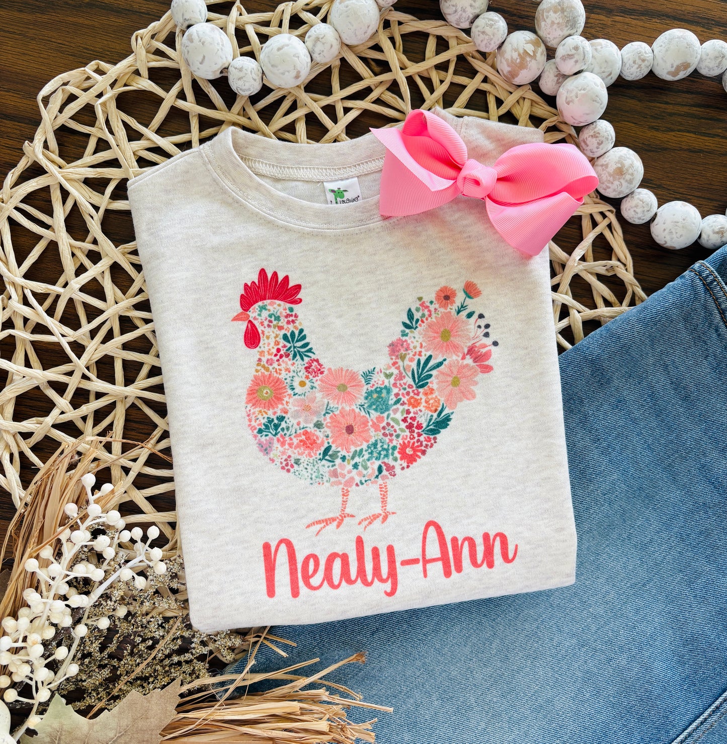 Floral Animals - Chicken Rooster