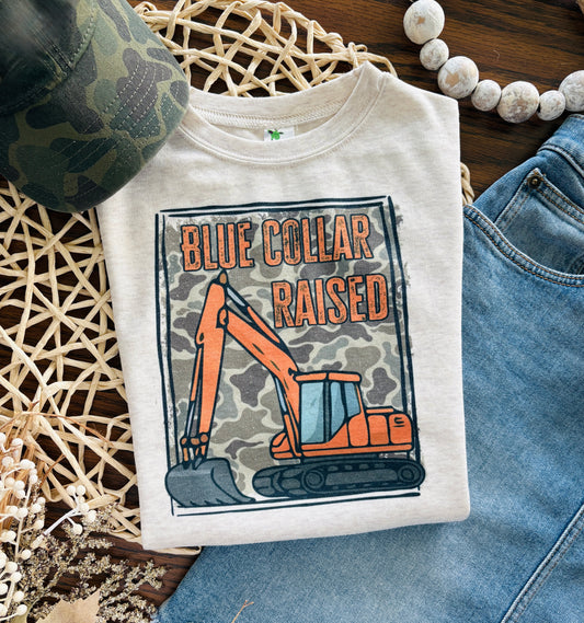 Blue Collar Raised Excavator