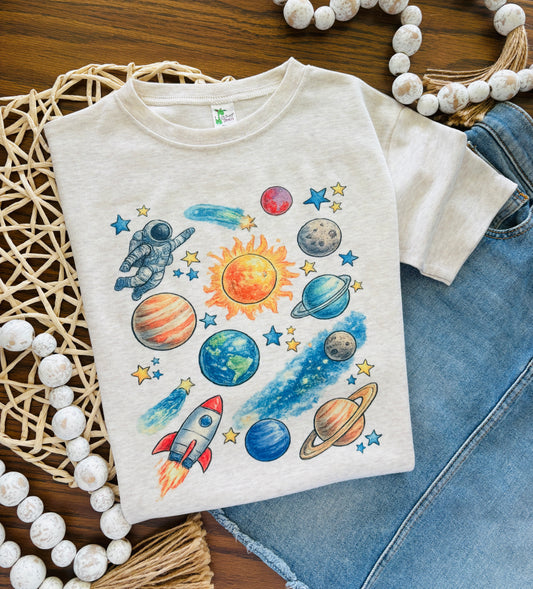 Space, Planets, Astronaut