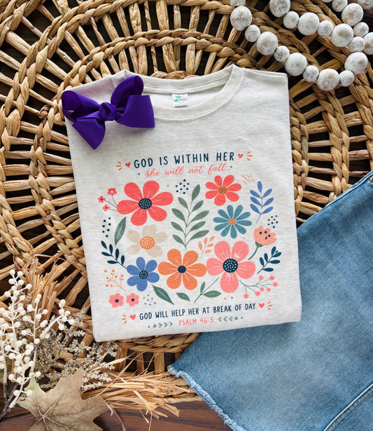 God is within her, She will not Fail