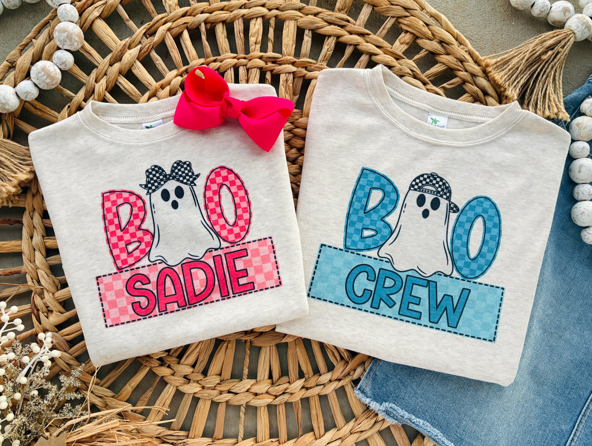 Pink and Blue Boo