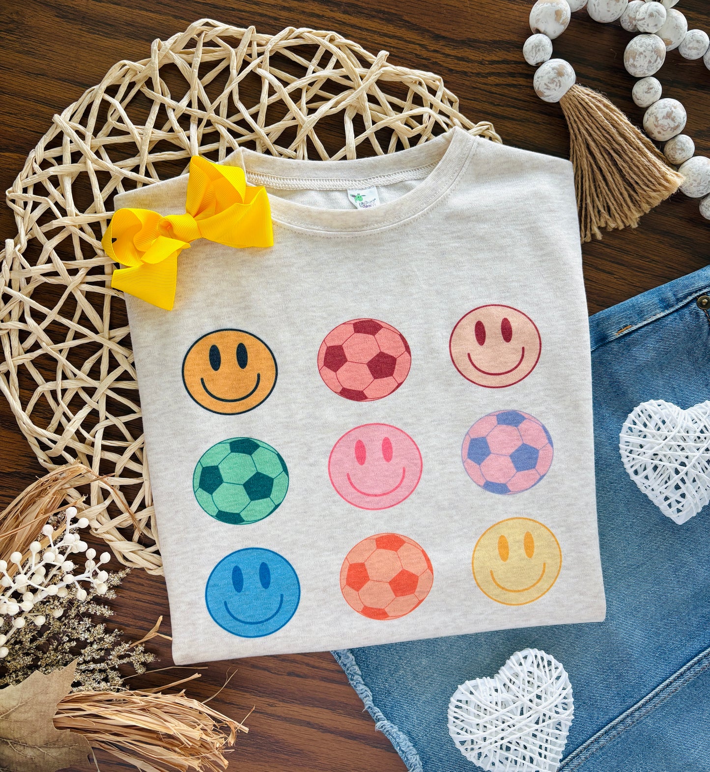 Girl Smiley Soccer Collage