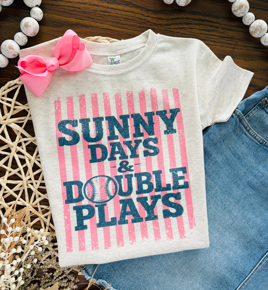 Sunny Days and Double Plays Baseball