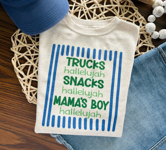 Trucks Hallelujah, Mamas boy Hallelujah