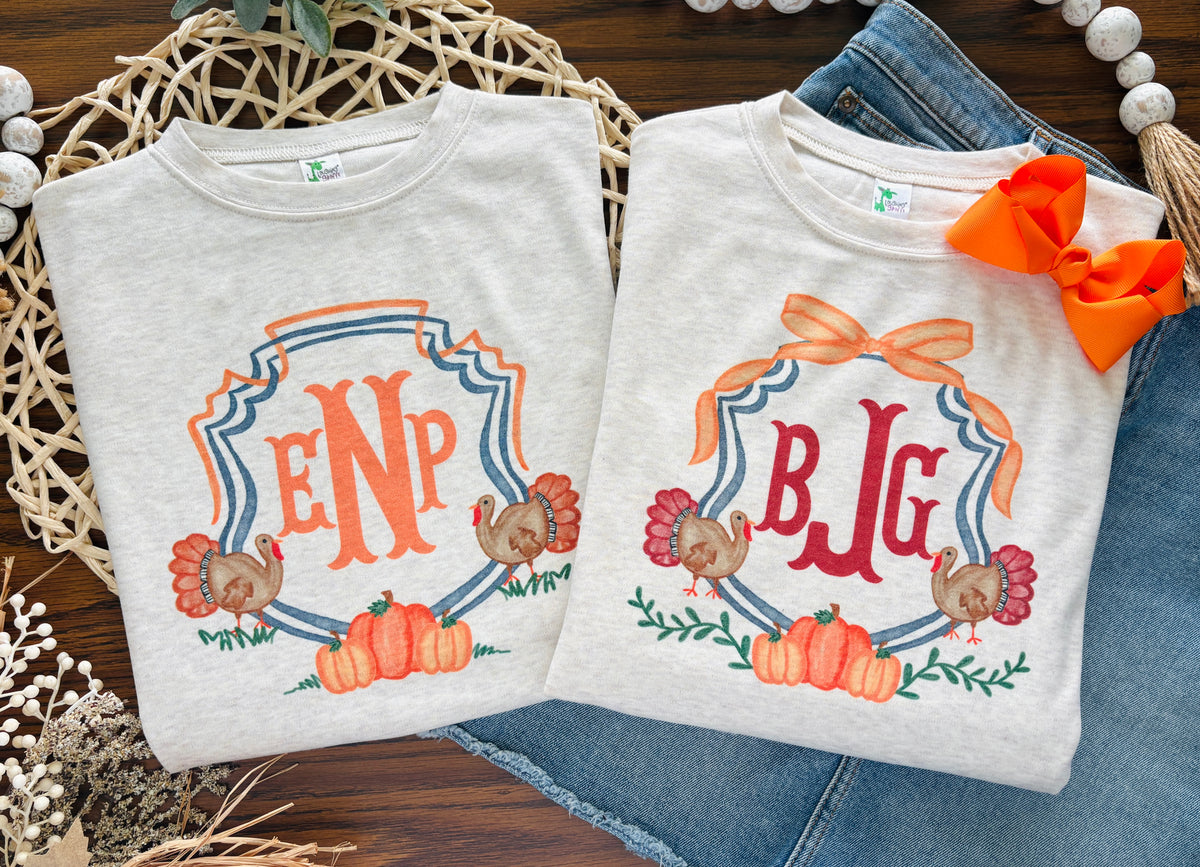Thanksgiving Monogram Crest
