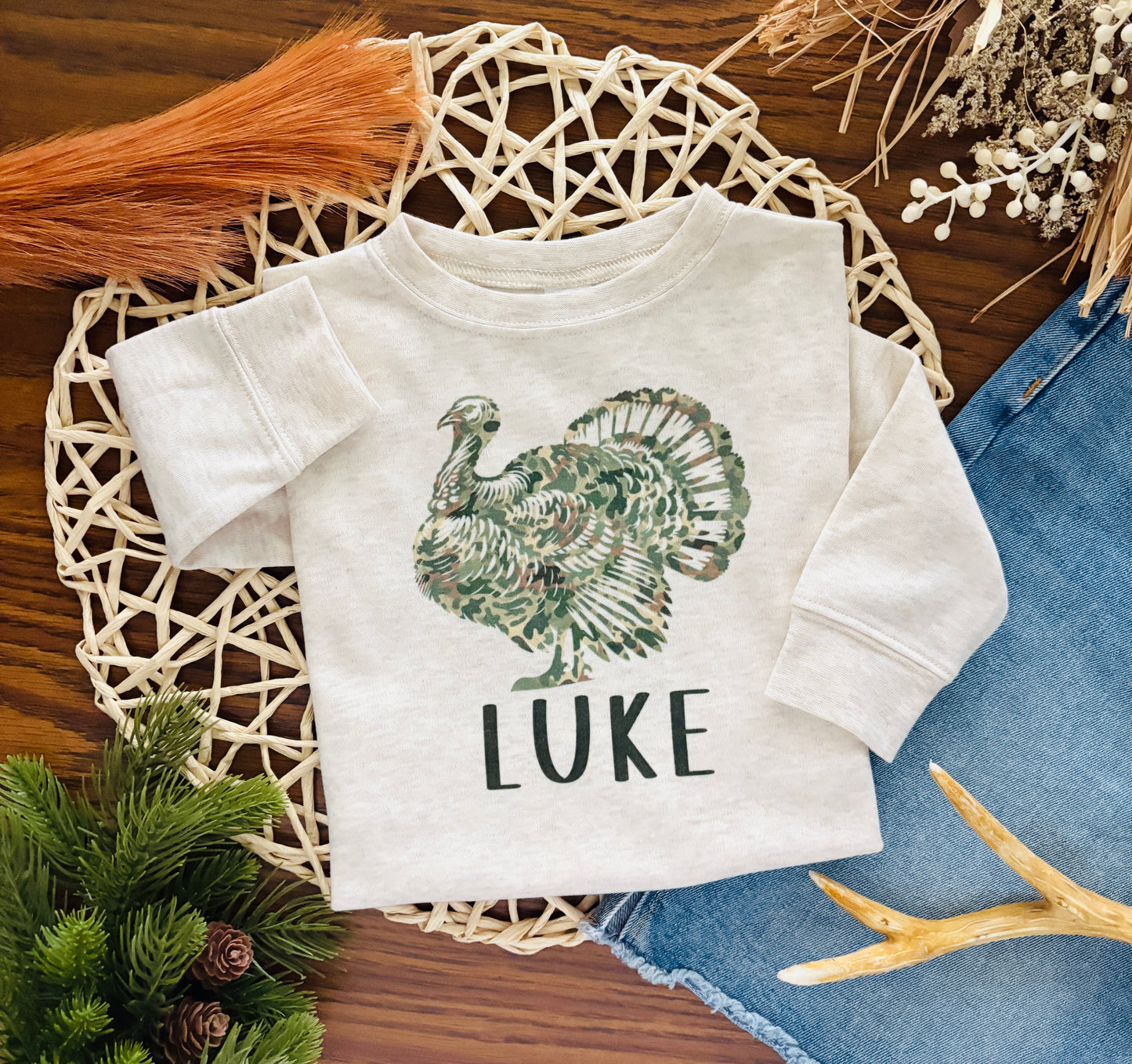 Camo Turkey with or without Name