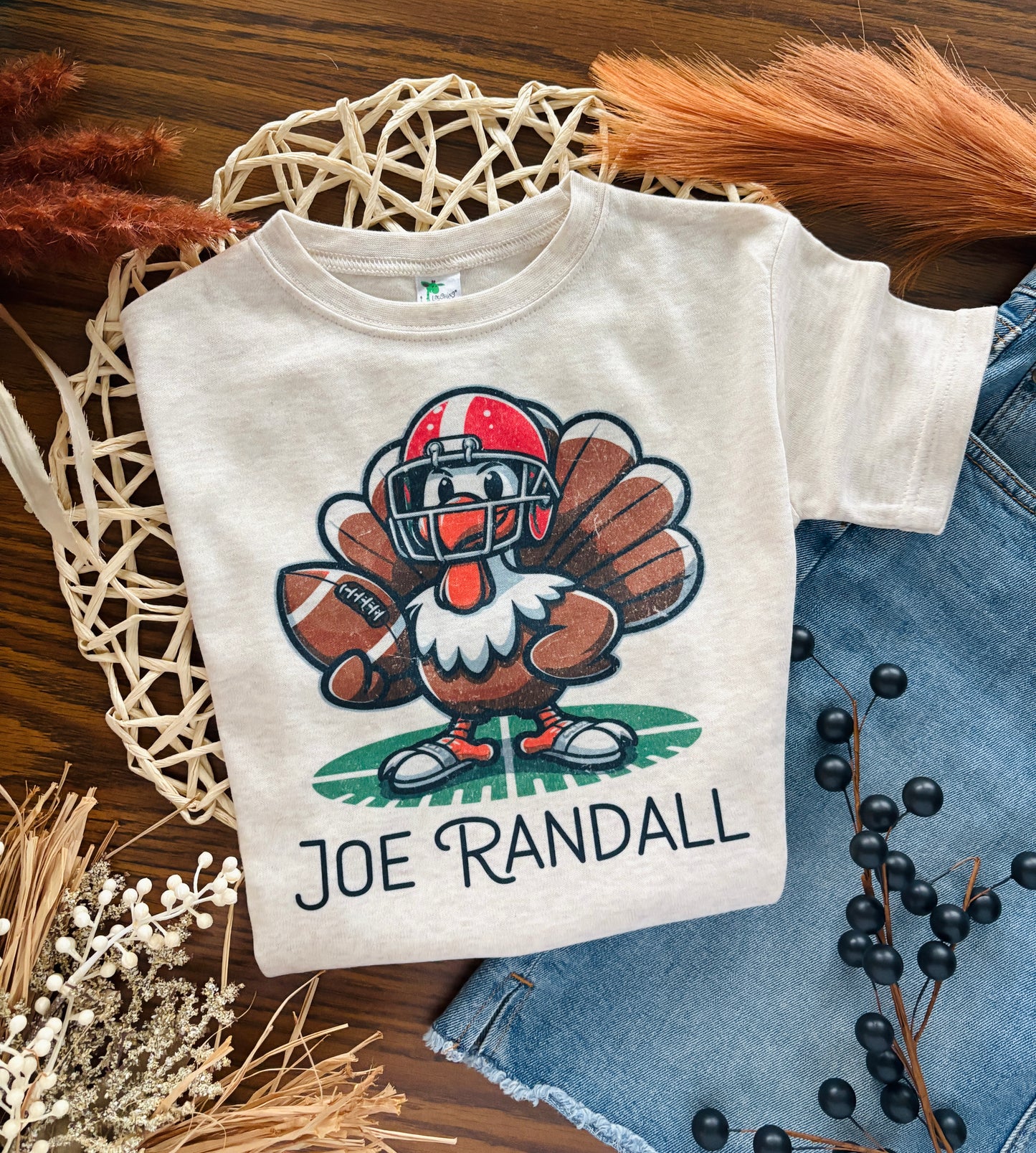 Football Turkey on Oatmeal