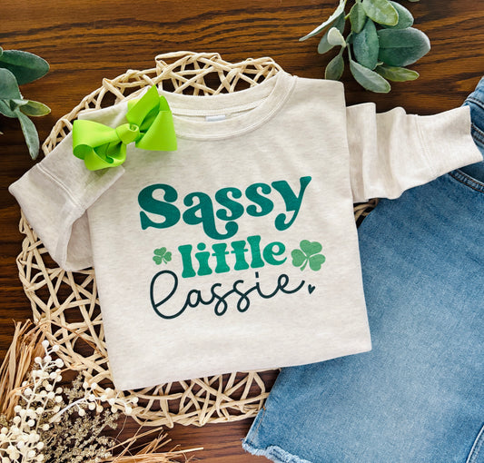 Sassy Little Lassie St Patricks Day